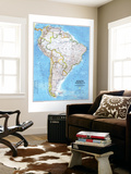 South America Map 1992