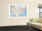 United States Map 1976
