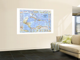 West Indies And Central America Map 1970