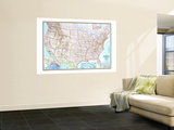United States Map 1968