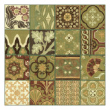 Pistachio Patchwork I