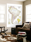 South America Map 1950