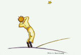 The Little Prince Falling Asleep