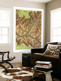 Heart Of The Grand Canyon Map 1978