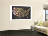 USA Portrait Map 1976