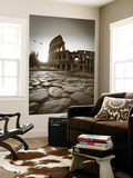 Colosseum and Via Sacra  Rome  Italy