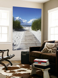 Boardwalk Leading to Beach  Liepaja  Latvia
