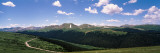High Angle View of a Mountain Range  Rocky Mountain National Park  Colorado  USA