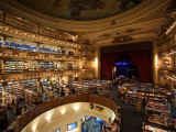 Interiors of a Bookstore  El Ateneo  Avenida Santa Fe  Buenos Aires  Argentina