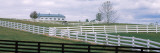 Barn And Fences in a Field  Lexington  Fayette County  Kentucky  USA