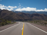 Road Leading Towards Salinas Grandes  RN 52  Purmamarca  Quebrada De Humahuaca  Argentina