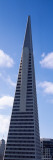 Low Angle View of an Office Building  Transamerica Pyramid  San Francisco  California  USA