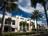 Shops Along a Road  Rodeo Drive  Beverly Hills  Los Angeles County  California  USA