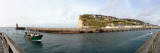 Pier with Fishing Boats in the Ocean  Fecamp  English Channel  Seine-Maritime  Normandy  France