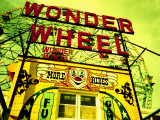 Entrance to the Wonder Wheel  Coney Island  Brooklyn  New York City  New York State  USA