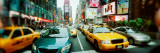 Traffic on a Road  Times Square  Manhattan  New York City  New York State  USA