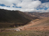 Road Leading Towards Salinas Grandes  RN 52  Purmamarca  Quebrada De Humahuaca  Argentina
