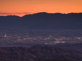 Coachella Valley And Palm Springs From Key's View  Joshua Tree National Park  California  USA