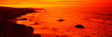 Rock Formations on the Beach  California  USA