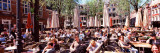 People at a Restaurant  Leidseplein  Amsterdam  North Holland  Netherlands
