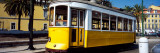 Cable Car in a City  Lisbon  Portugal