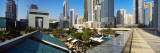 Skyscrapers in a City  Dubai  United Arab Emirates