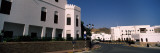 White Houses at the Roadside  Muscat  Oman
