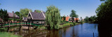 Open Air Museum at the Waterfront  Zaanse Schans  Zaanstad  North Holland  Netherlands