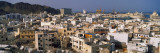 High Angle View of a City  Muttrah  Muscat  Oman