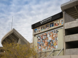 Low Angle View of a Soccer Stadium  Qualcomm Stadium  San Diego  California  USA