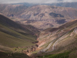 Road Leading Towards Salinas Grandes  RN 52  Purmamarca  Quebrada De Humahuaca  Argentina