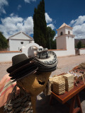 Market Stall in Front of a Church  Uquia  Quebrada De Humahuaca  Argentina