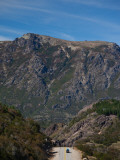 Road Passing Through Mountains  RN 234  Lake District  Argentina