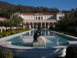 Pond in an Art Museum  Getty Villa Museum  Pacific Palisades  Los Angeles  California  USA