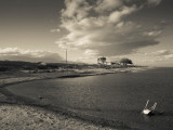 Ghost Town on a Coast  Salton Sea  Salton City  Imperial County  California  USA