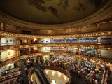 Interiors of a Bookstore  El Ateneo  Avenida Santa Fe  Buenos Aires  Argentina