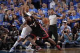 Miami Heat v Dallas Mavericks - Game Five  Dallas  TX -June 9: LeBron James and Shawn Marion