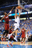 Miami Heat v Dallas Mavericks - Game Three  Dallas  TX -June 5: Dirk Nowitzki and Chris Bosh