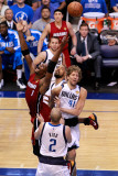 Miami Heat v Dallas Mavericks - Game Four  Dallas  TX -June 7: Chris Bosh  Jason Kidd and Dirk Nowi