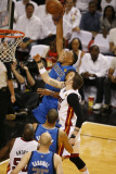 Dallas Mavericks v Miami Heat -Game Six  Miami  FL - June 12: Shawn Marion and Mike Miller
