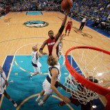 Miami Heat v Dallas Mavericks - Game Four  Dallas  TX -June 7: Chris Bosh and Dirk Nowitzki