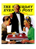 "Dutch Treat " Saturday Evening Post Cover  September 6  1941