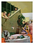 "Stealing Cake at Grownups Party " September 10  1960