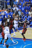Miami Heat v Dallas Mavericks - Game Four  Dallas  TX -June 7: Dirk Nowitzki  Dwyane Wade and Joel 