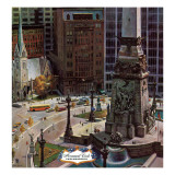 "Monument Circle " October 28  1961