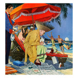 "Business at the Beach " January 23  1960