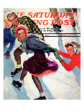 "Crack the Whip"  Saturday Evening Post Cover  March 2  1940