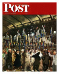 "Republican Convention " Saturday Evening Post Cover  June 19  1948
