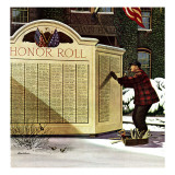 "Honoring the Dead " December 4  1943