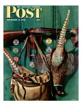 "Hunting still life " Saturday Evening Post Cover  November 11  1944